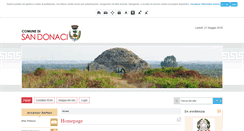 Desktop Screenshot of comune.sandonaci.br.it